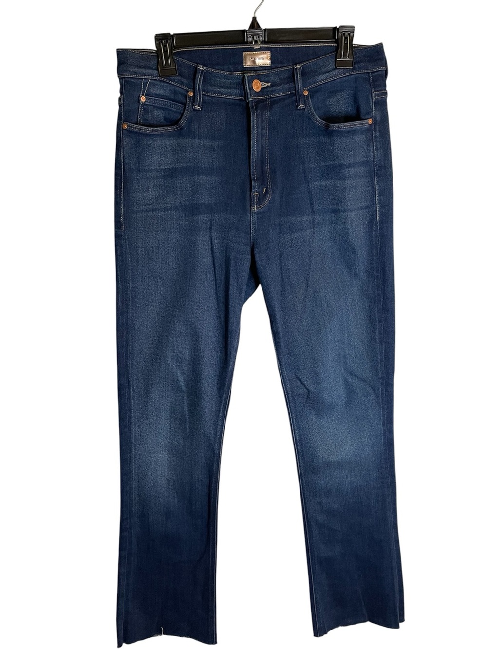 MOTHER Women's Indigo Straight Jeans 'The Runaway' Size 31